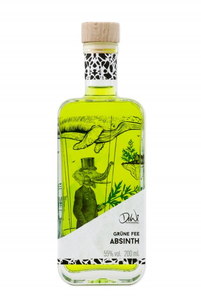 500155-Absinth - 55% vol. 200ml - Bild 1