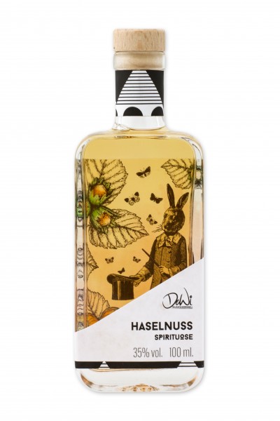 500194-Haselnuss Spirituose - 35% vol. 100ml - Bild 1