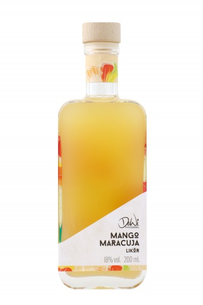 500125-Mango Maracuja Likör - 18% vol. 200ml - Bild 1
