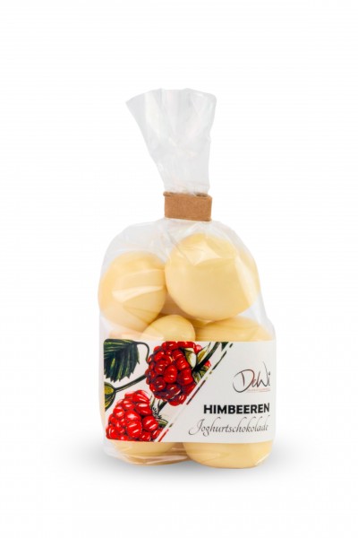 100184-Himbeeren in Joghurtschokolade 60g Tüte - Bild 1